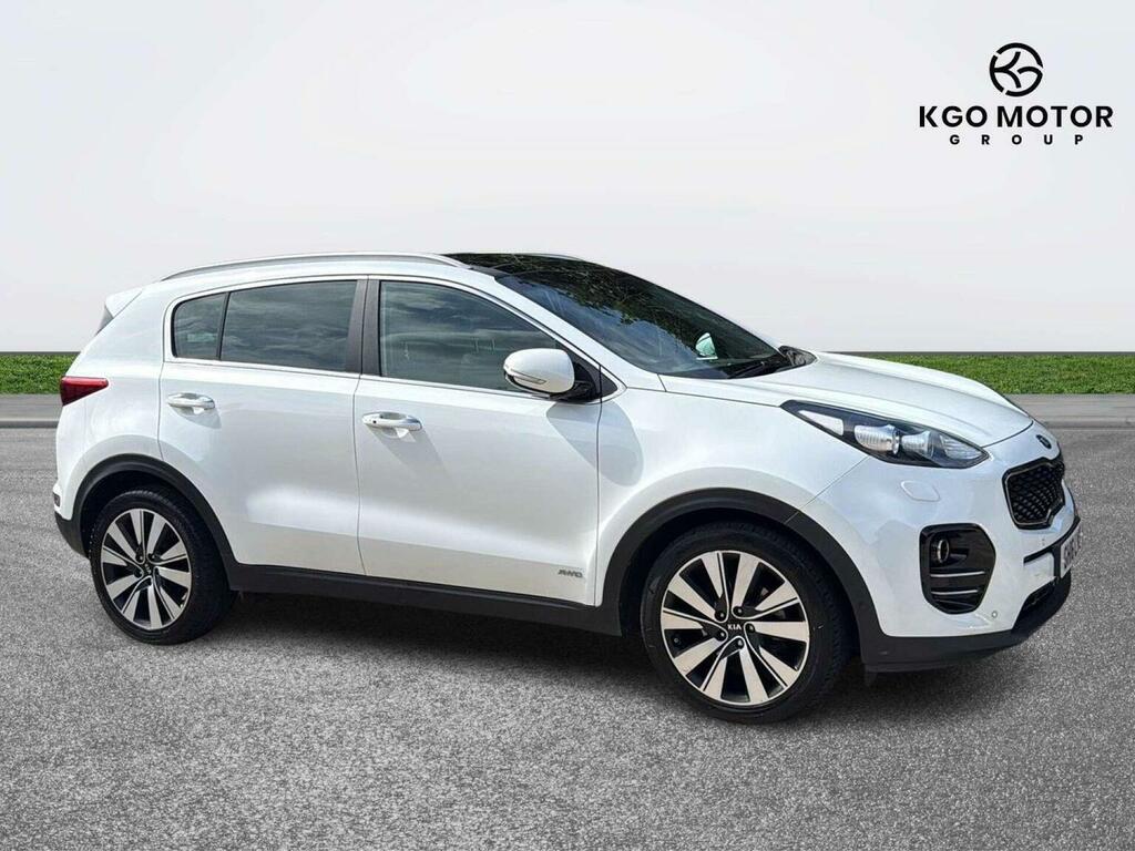 Kia Sportage 2.0 Crdi First Edition Awd Euro 6 White #3