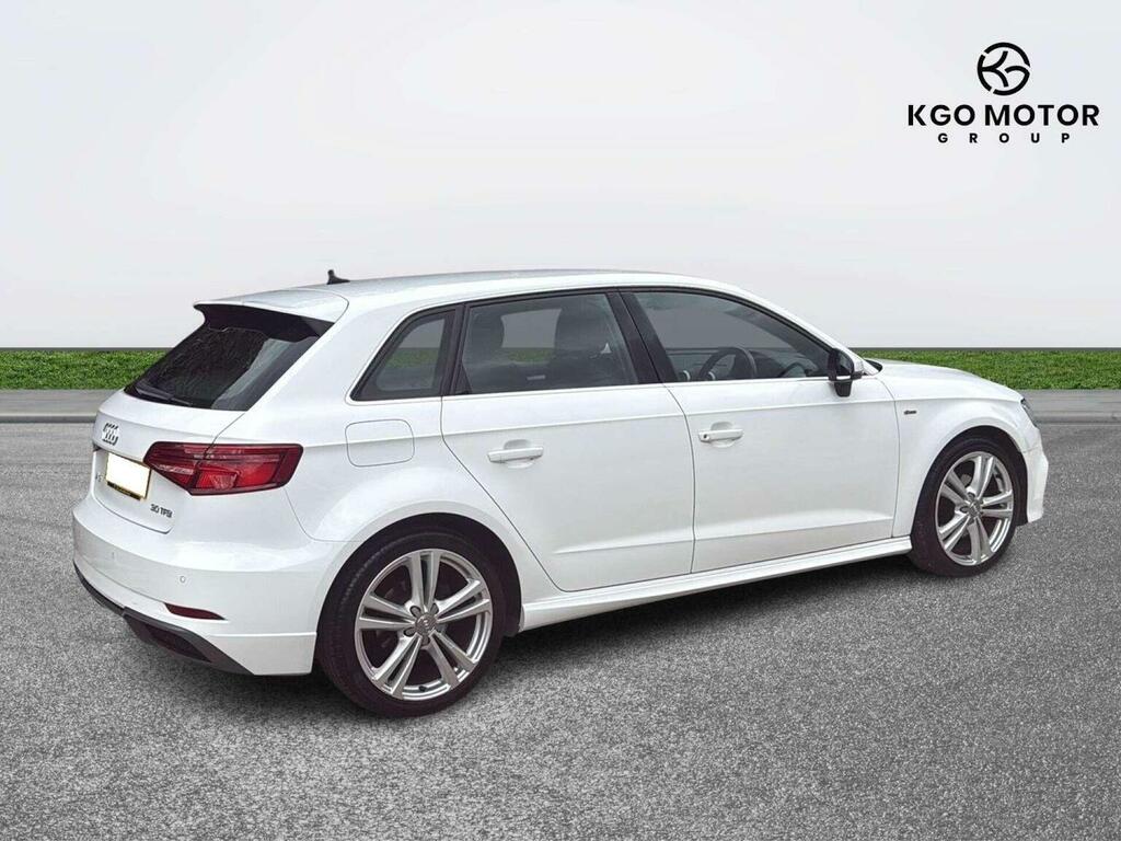 Audi A3 1.0 Tfsi 30 S Line Sportback Euro 6 Ss White #5