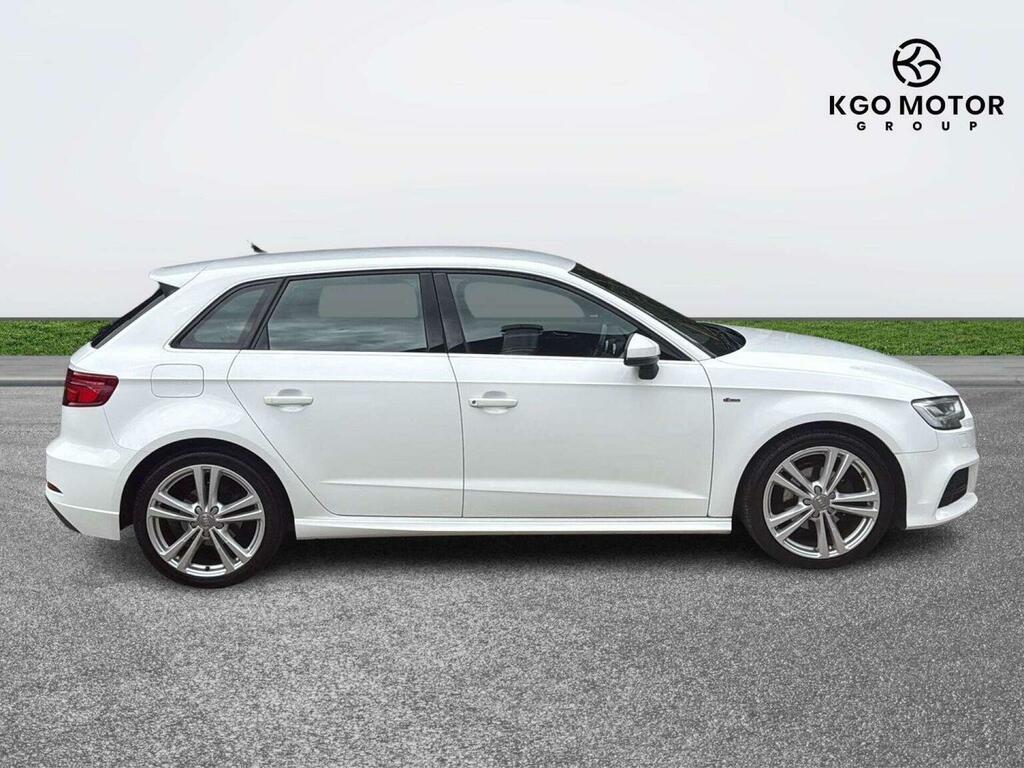 Audi A3 1.0 Tfsi 30 S Line Sportback Euro 6 Ss White #4