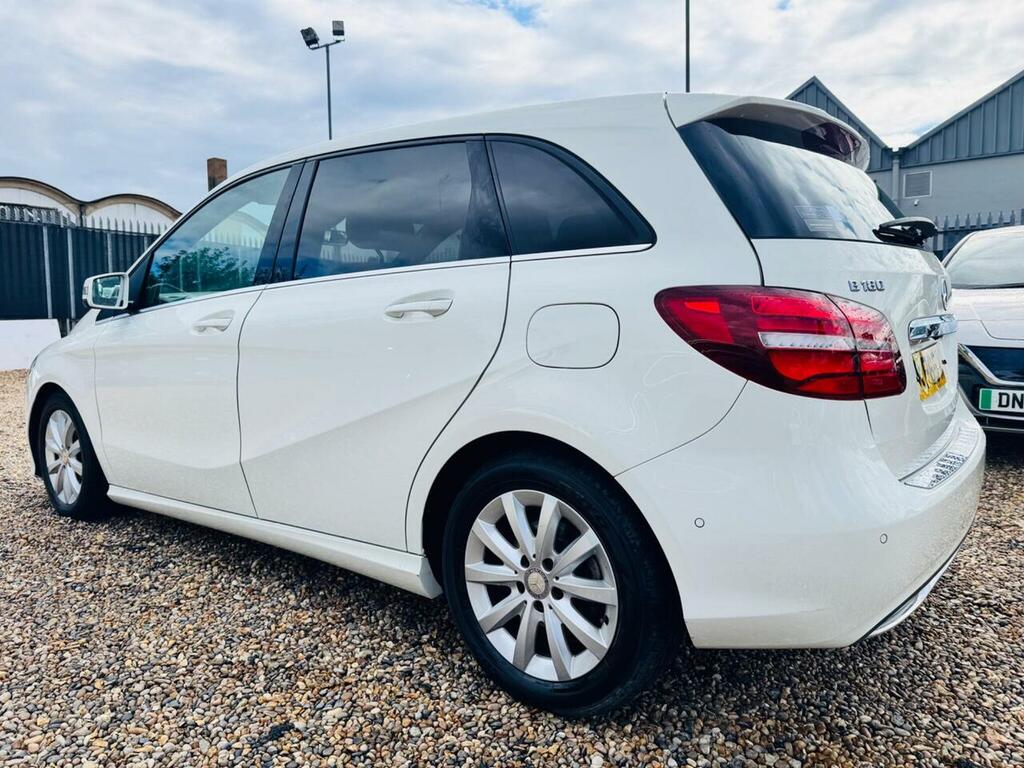 Mercedes-Benz B Class 1.6 B180 Sport Mpv 7G-dct Euro 6 Ss White #4