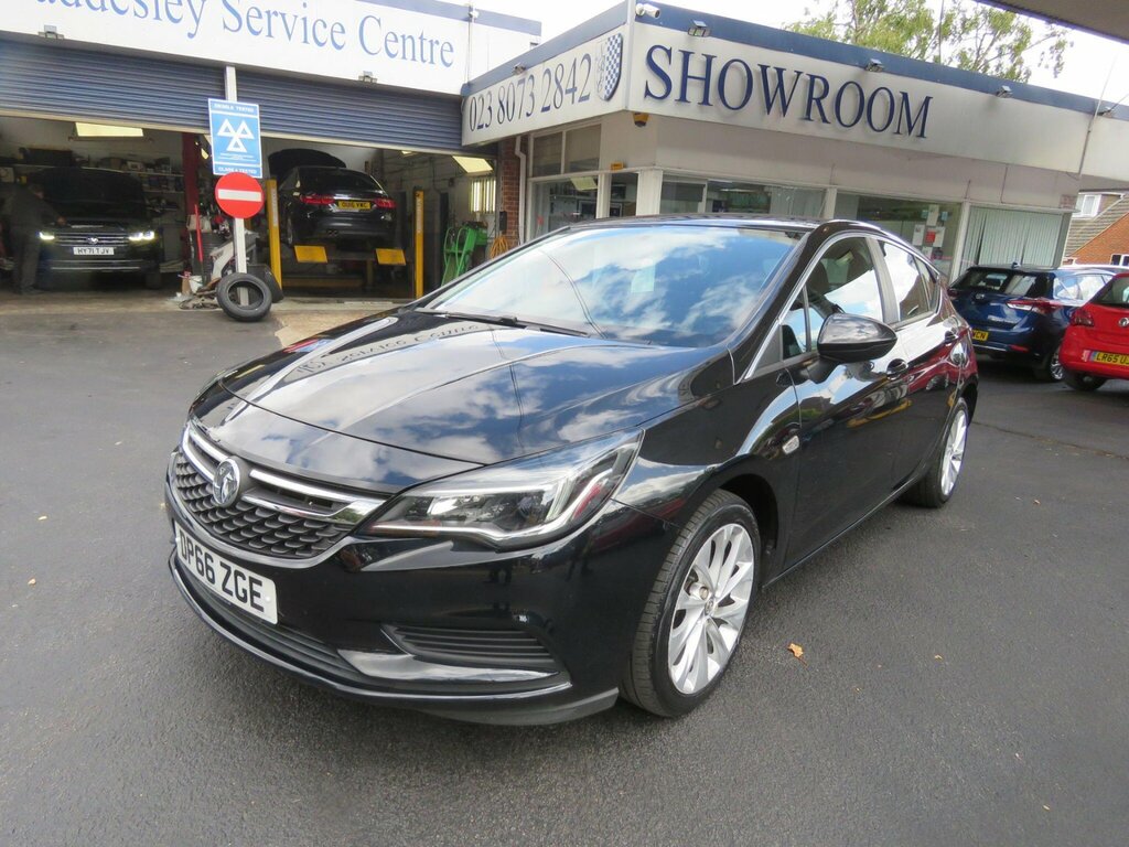 Vauxhall Astra 1.6 Cdti Ecoflex Design Euro 6 Ss Black