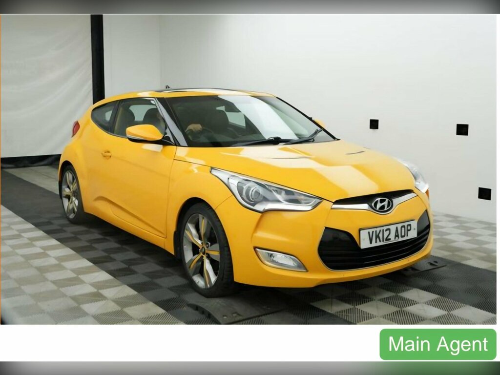 Hyundai Veloster 1.6 Gdi Sport Euro 5 Yellow