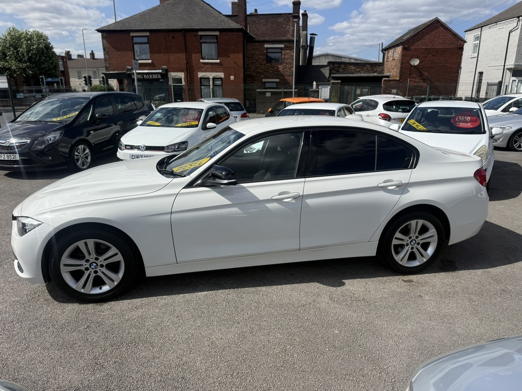 BMW 3 Series Sport 2015 65 Reg MK65URH White #4