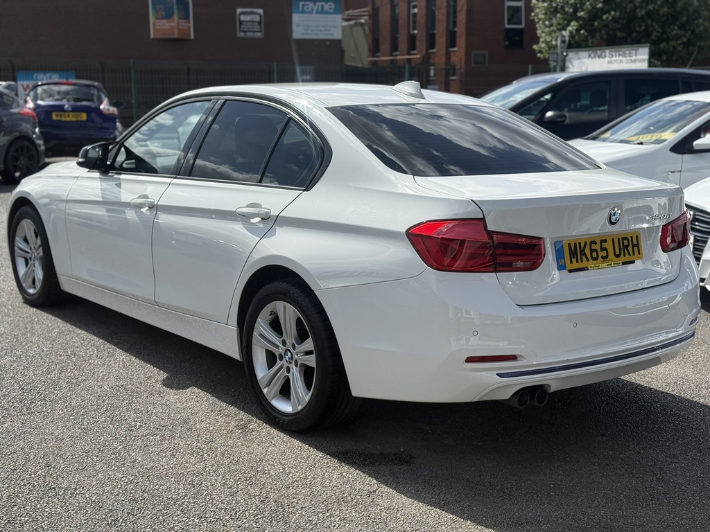 BMW 3 Series Sport 2015 65 Reg MK65URH White #5