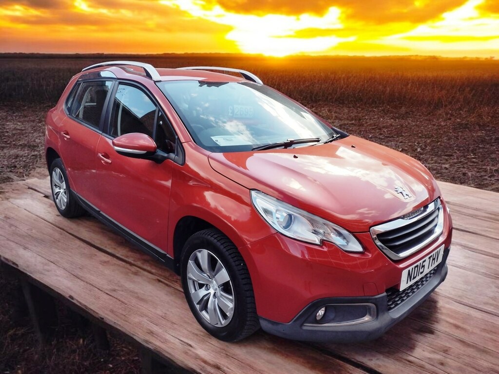 Peugeot 2008 1.4 Hdi Active Red