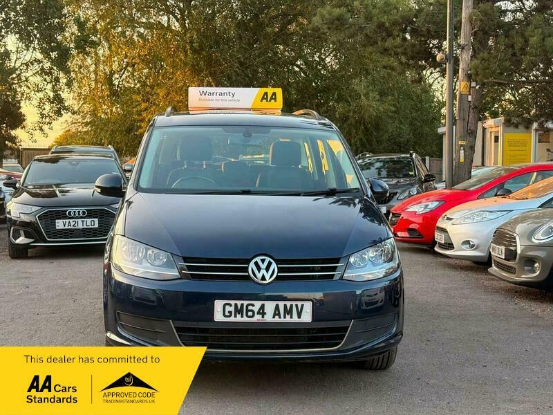 Volkswagen Sharan 2.0 Tdi Bluemotion Tech GM64AMV Blue #5