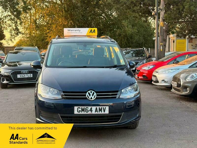 Volkswagen Sharan 2.0 Tdi Bluemotion Tech GM64AMV Blue #4