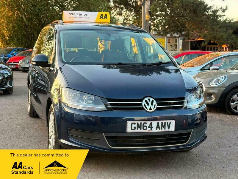 Volkswagen Sharan 2.0 Tdi Bluemotion Tech GM64AMV Blue #3
