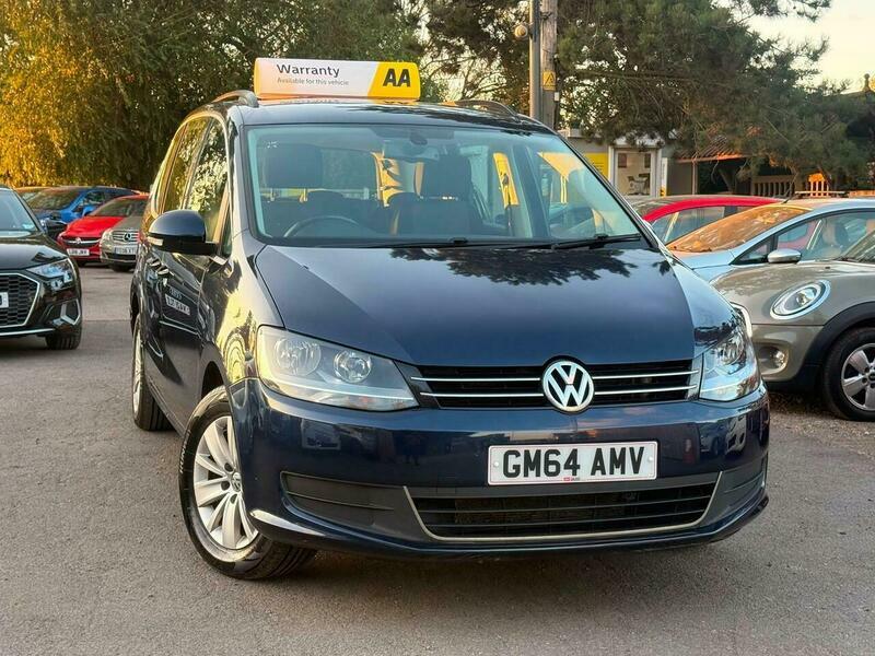 Volkswagen Sharan 2.0 Tdi Bluemotion Tech GM64AMV Blue #2