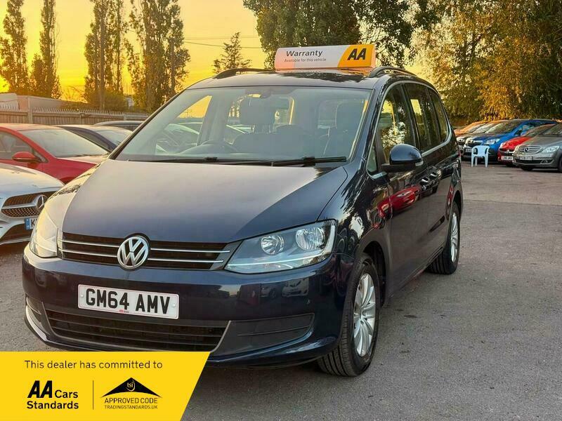 Volkswagen Sharan 2.0 Tdi Bluemotion Tech GM64AMV Blue #6