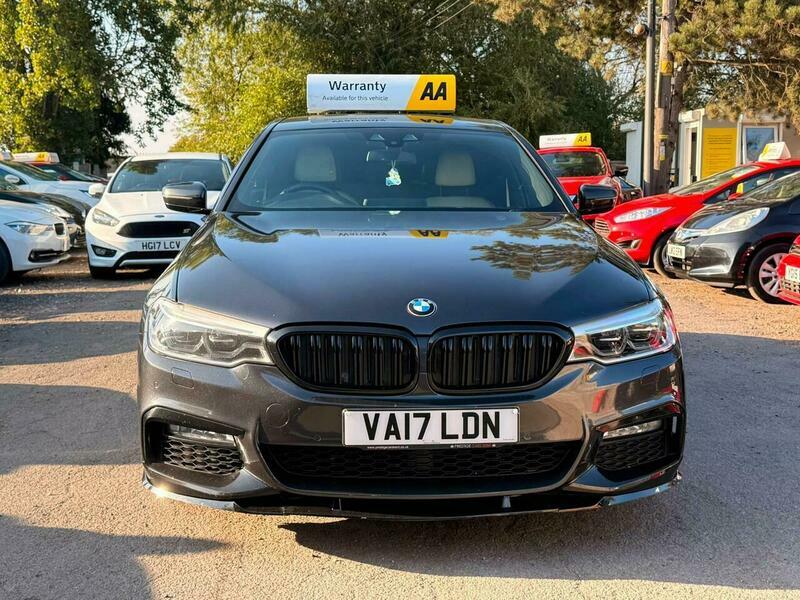 BMW 5 Series 3.0 530D M Sport VA17LDN Grey #4