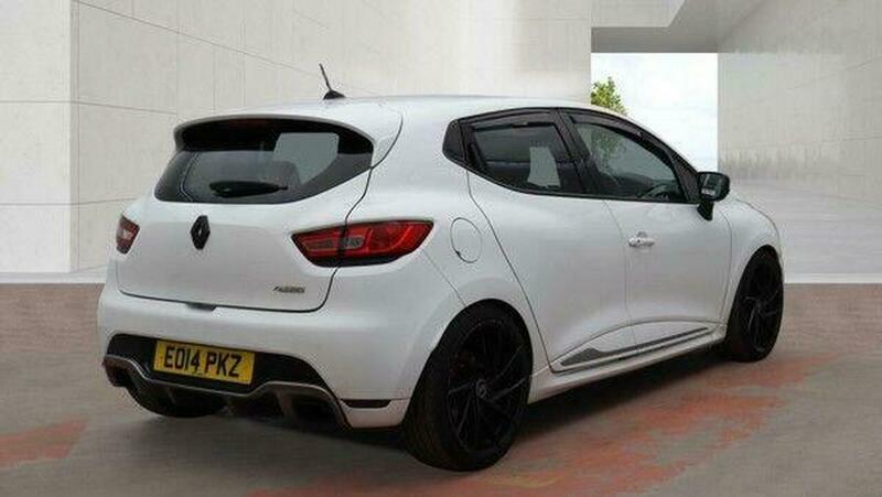 Renault Clio 1.6 Tce Renaultsport Lux White #4