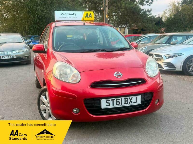 Nissan Micra 1.2 12V Acenta Cvt Red