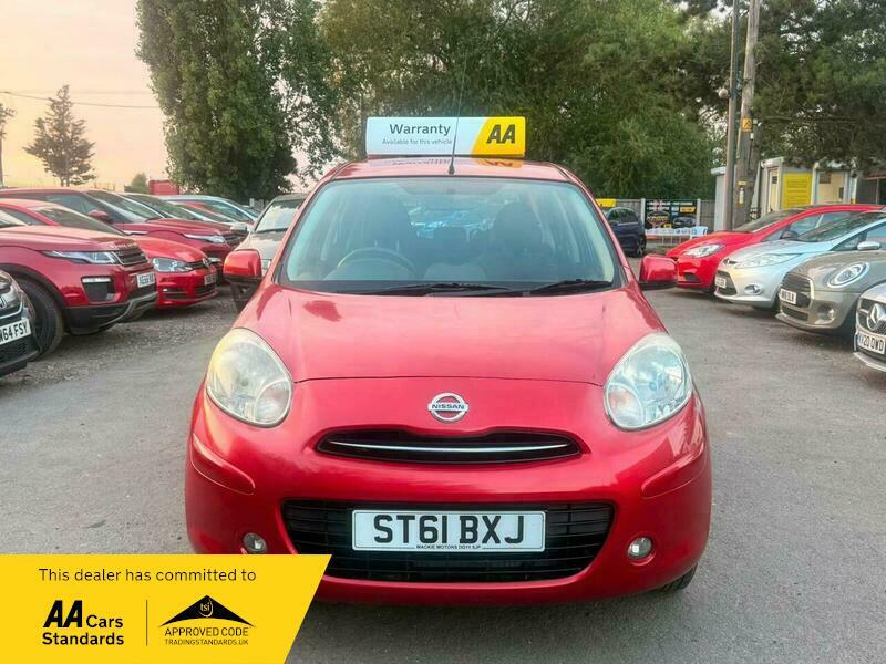 Nissan Micra 1.2 12V Acenta Cvt Red #5