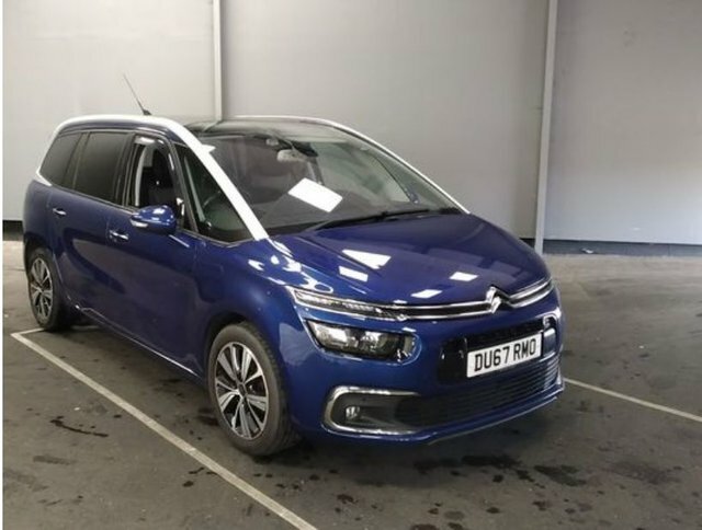 Citroen Grand C4 Picasso 1.6 Bluehdi Flair Mpv Eat6 Euro 6 S S Blue