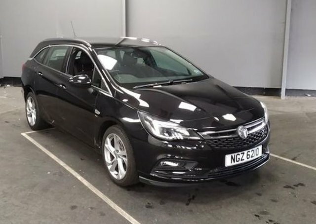 Vauxhall Astra 1.4I Turbo Sri Sports Tourer Eur Black