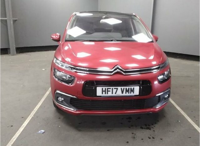Citroen C4 Picasso 1.6 Bluehdi Flair Mpv Eat6 Euro 6 S S Red #2