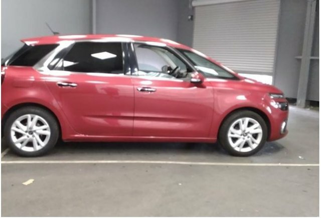 Citroen C4 Picasso 1.6 Bluehdi Flair Mpv Eat6 Euro 6 S S Red #3
