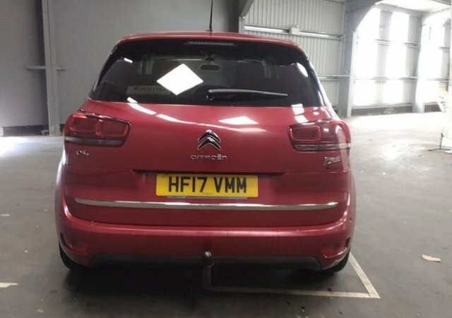 Citroen C4 Picasso 1.6 Bluehdi Flair Mpv Eat6 Euro 6 S S Red #4