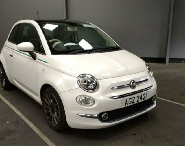 Fiat 500 0.9 Twinair Lounge Hatchback Eur White
