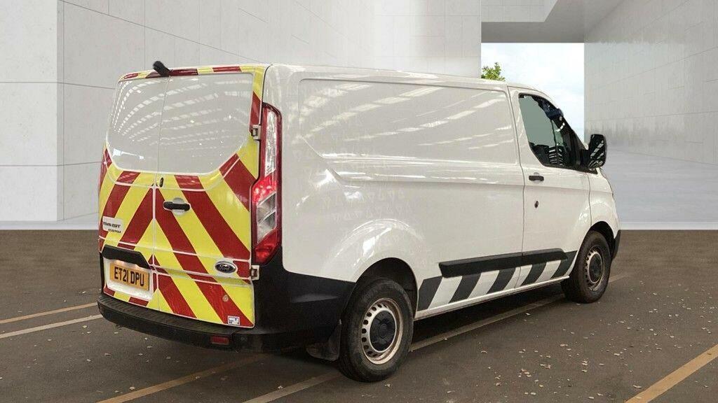 Ford Transit Custom Panel Van 2.0 300 Ecoblue Leader L1 H1 Euro 6 Ss ET21DPU White #6
