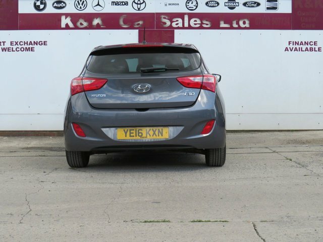 Hyundai I30 2016 1.6 Crdi Blue Drive Se Hatchback D Grey #4
