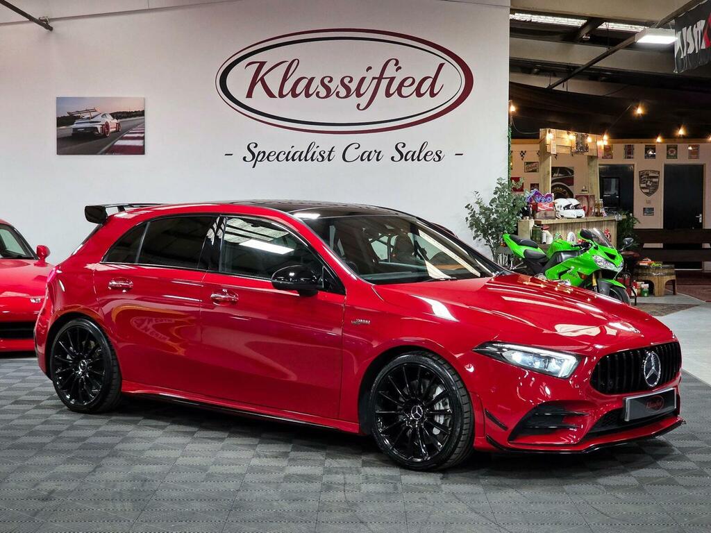 Mercedes-Benz A Class 2.0 A35 Amg Premium Plus Spds Dct 4Matic Euro 6 GD19YPL Red