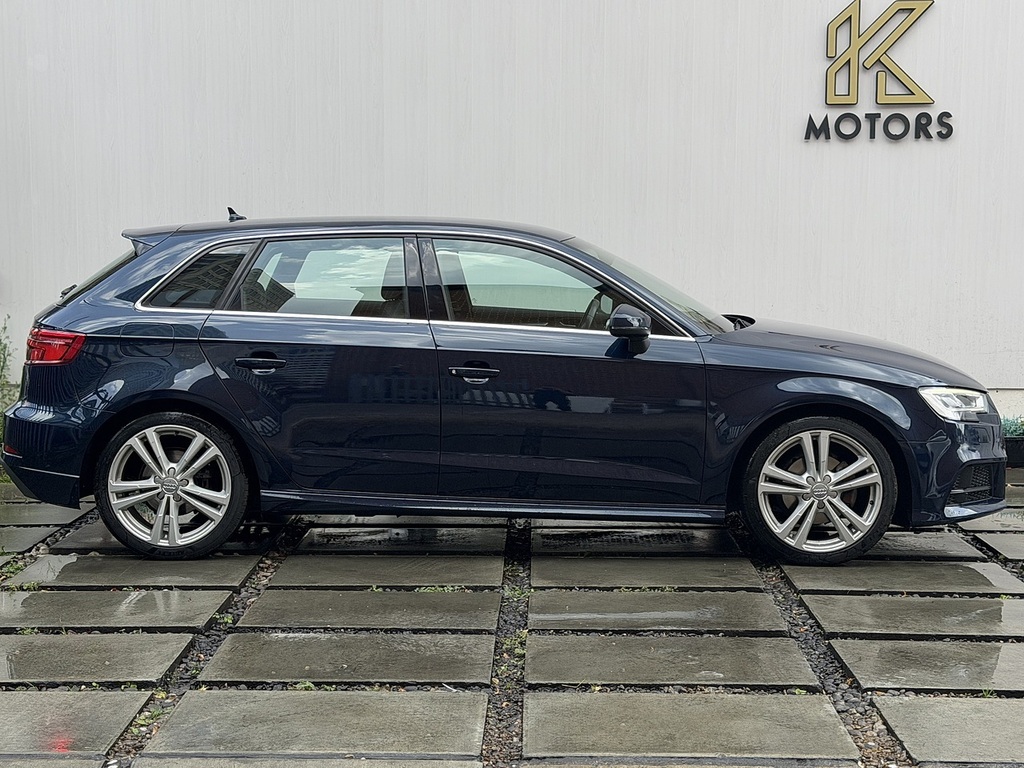 Audi A3 1.5 Tfsi Cod 35 S Line Sportback S Tron YX68YKS Blue #3