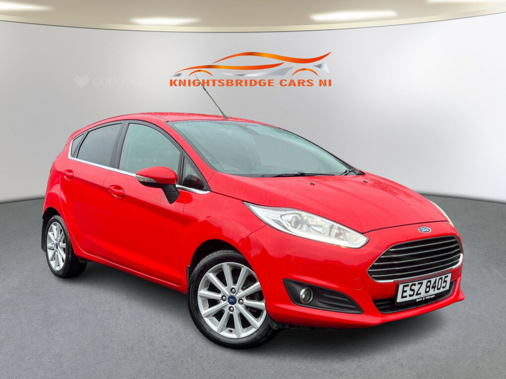 Ford Fiesta Titanium T Red