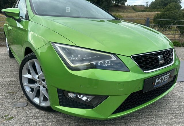 Seat Leon Tdi Cr Fr Hatchback Green #5