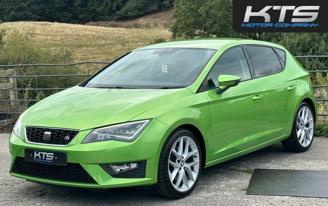 Seat Leon Tdi Cr Fr Hatchback Green #3