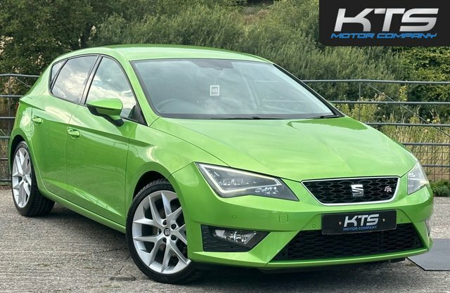 Seat Leon Tdi Cr Fr Hatchback Green