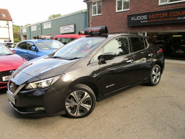 Nissan Leaf 2020 40Kwh Tekna Hatchback 150 HF20XAR Black #2