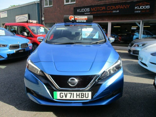 Nissan Leaf 2021 40Kwh Acenta Hatchback 150 GV71HBU Blue #6