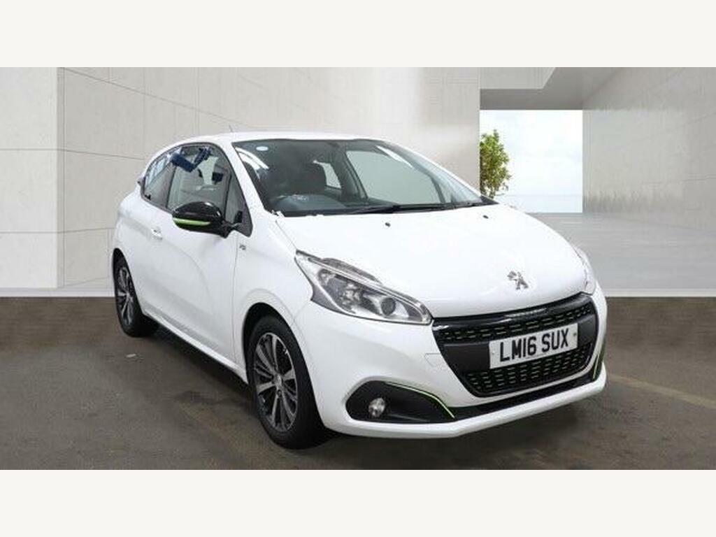 Peugeot 208 1.2 Puretech Xs Lime Euro 6 White