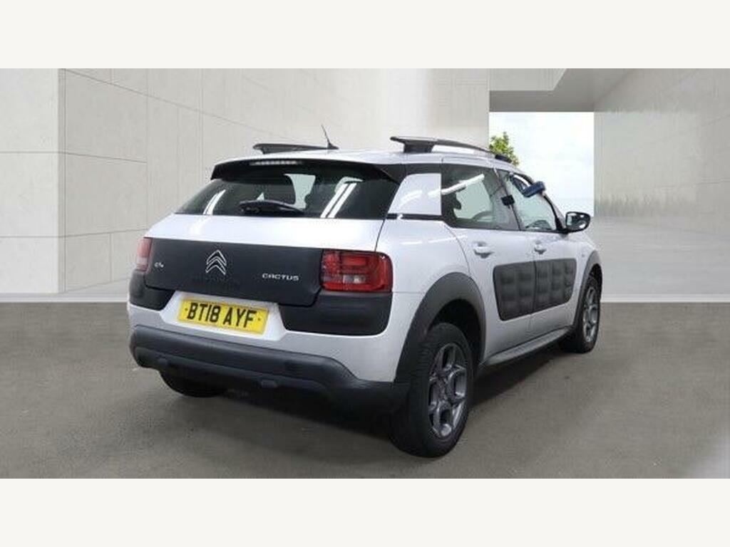 Citroen C4 Cactus 1.2 Puretech Feel Euro 6 BT18AYF Silver #4