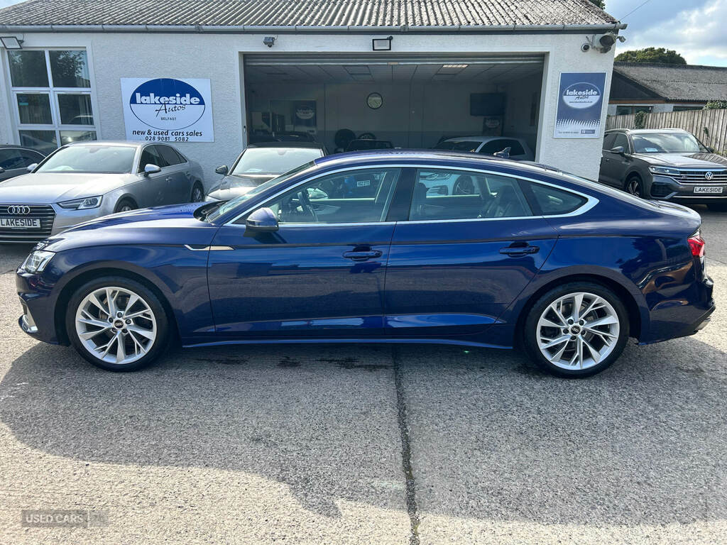 Audi A5 35 Tdi Sport S Tronic WR22WVA Blue #2