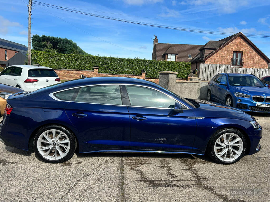 Audi A5 35 Tdi Sport S Tronic WR22WVA Blue #6