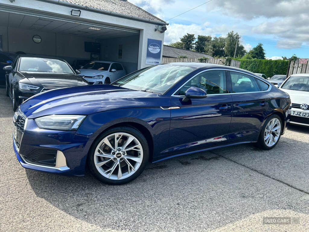 Audi A5 35 Tdi Sport S Tronic Blue