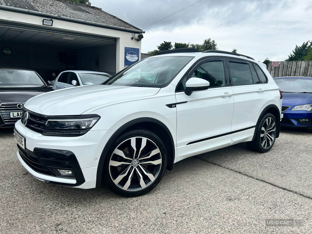 Volkswagen Tiguan 2.0 Tdi 190 4Motion R-line Dsg White
