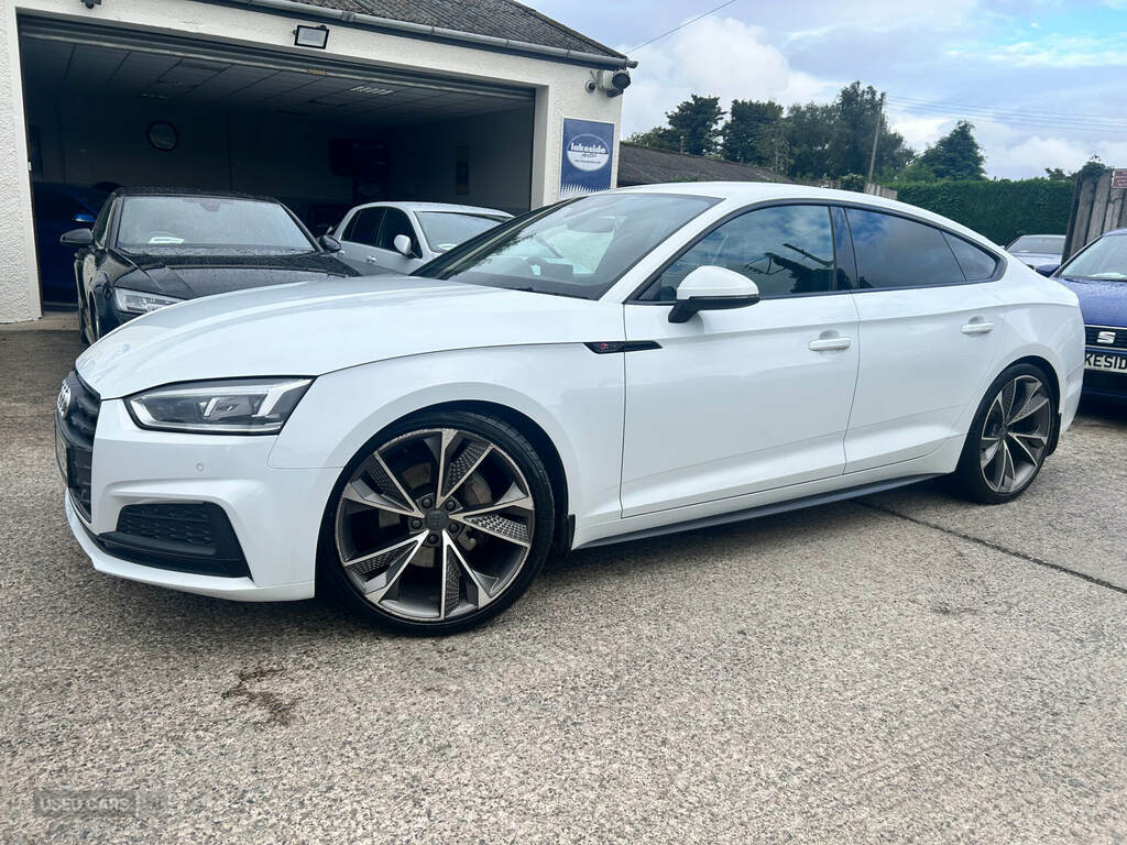 Audi A5 2.0 Tdi S Line S Tronic White