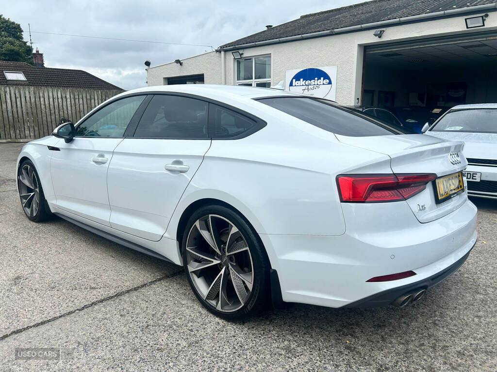 Audi A5 2.0 Tdi S Line S Tronic DE17SZW White #3