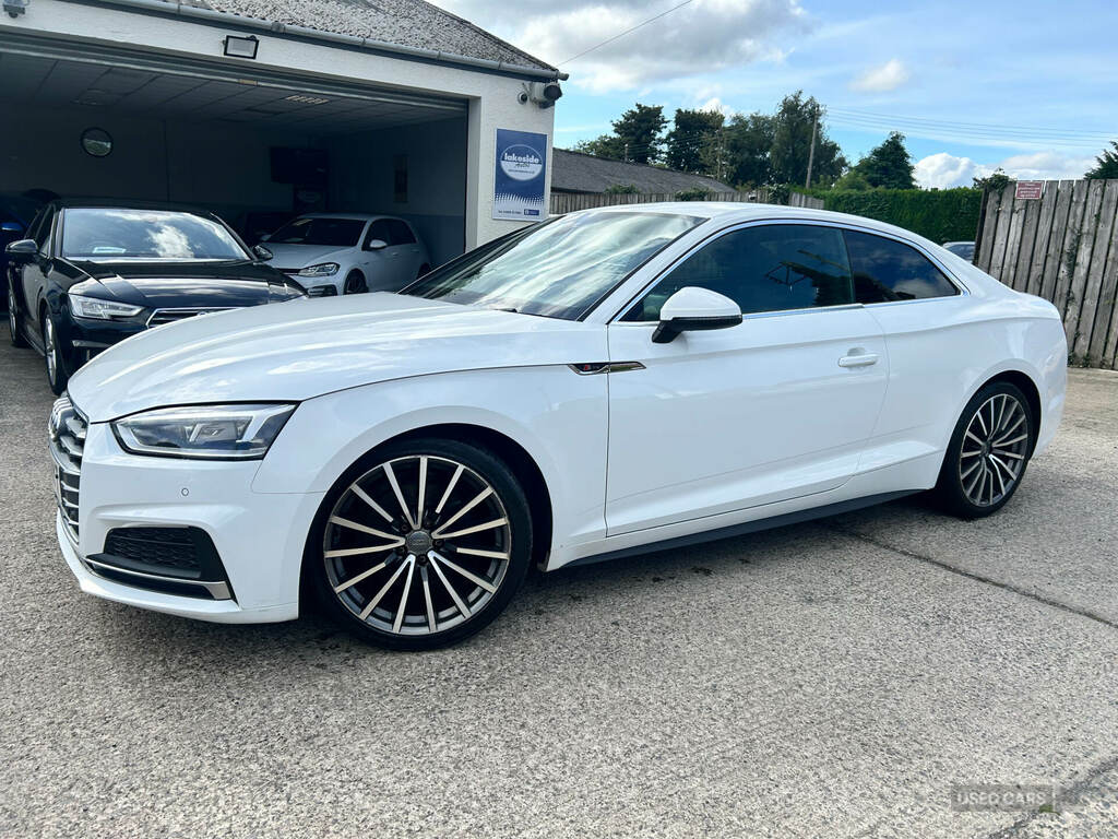 Audi A5 40 Tdi S Line S Tronic White