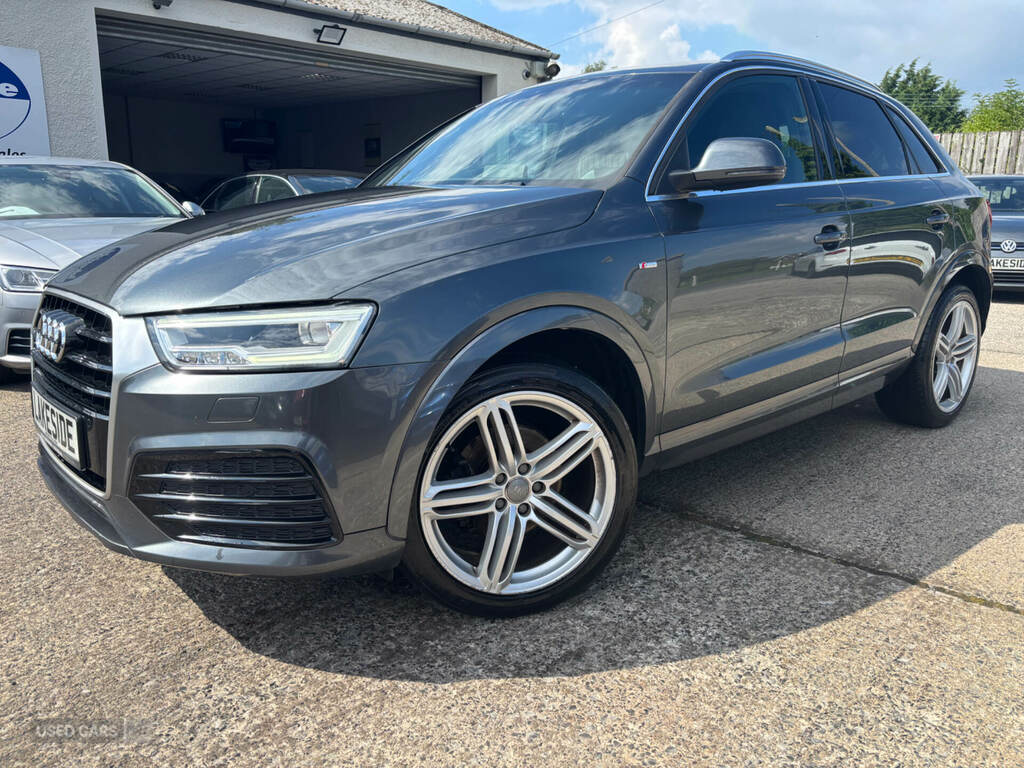Audi Q3 2.0 Tdi 184 Quattro S Line Plus S Tronic Grey