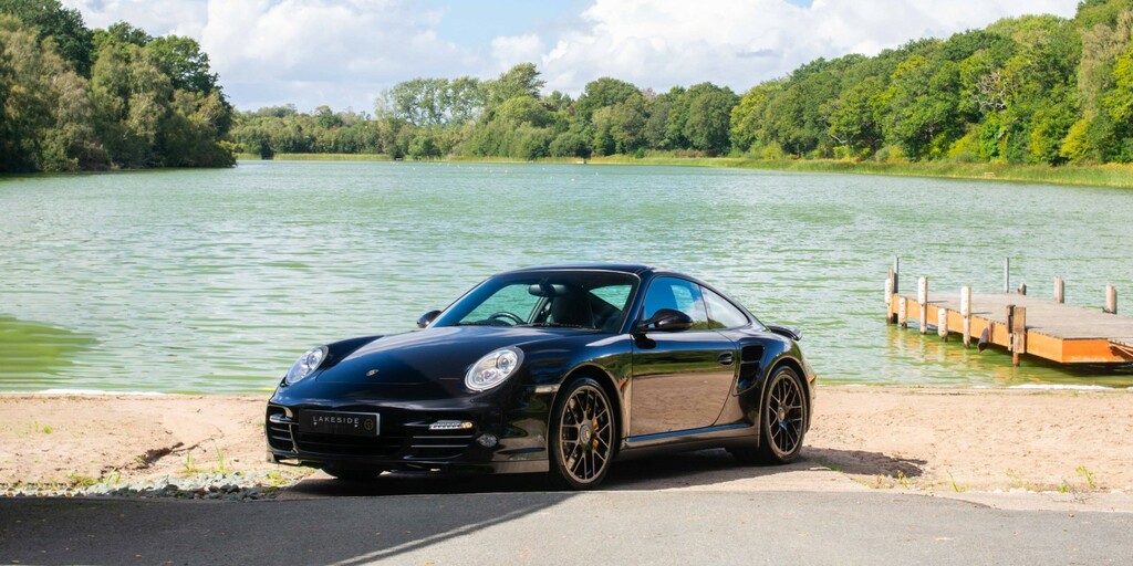 Porsche 911 3.8 997 Turbo S Black #3
