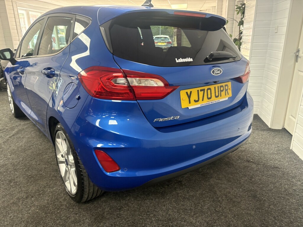 Ford Fiesta Hatchback 1.0 T Ecoboost Titanium X YJ70UPR Blue #6