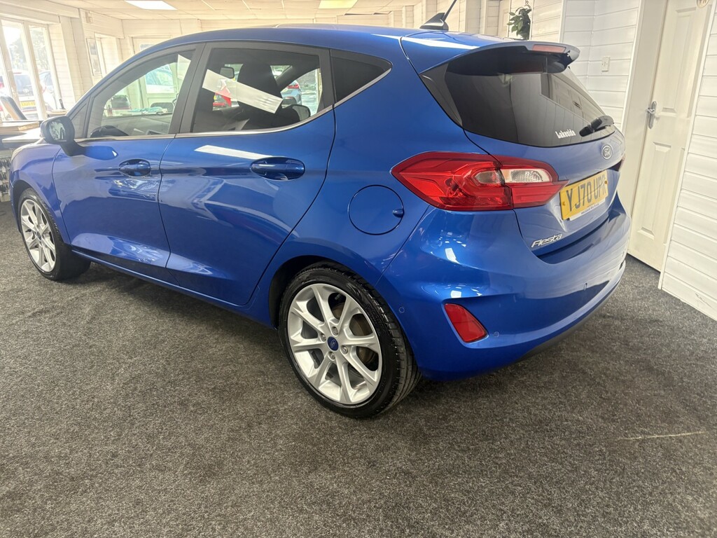 Ford Fiesta Hatchback 1.0 T Ecoboost Titanium X YJ70UPR Blue #5