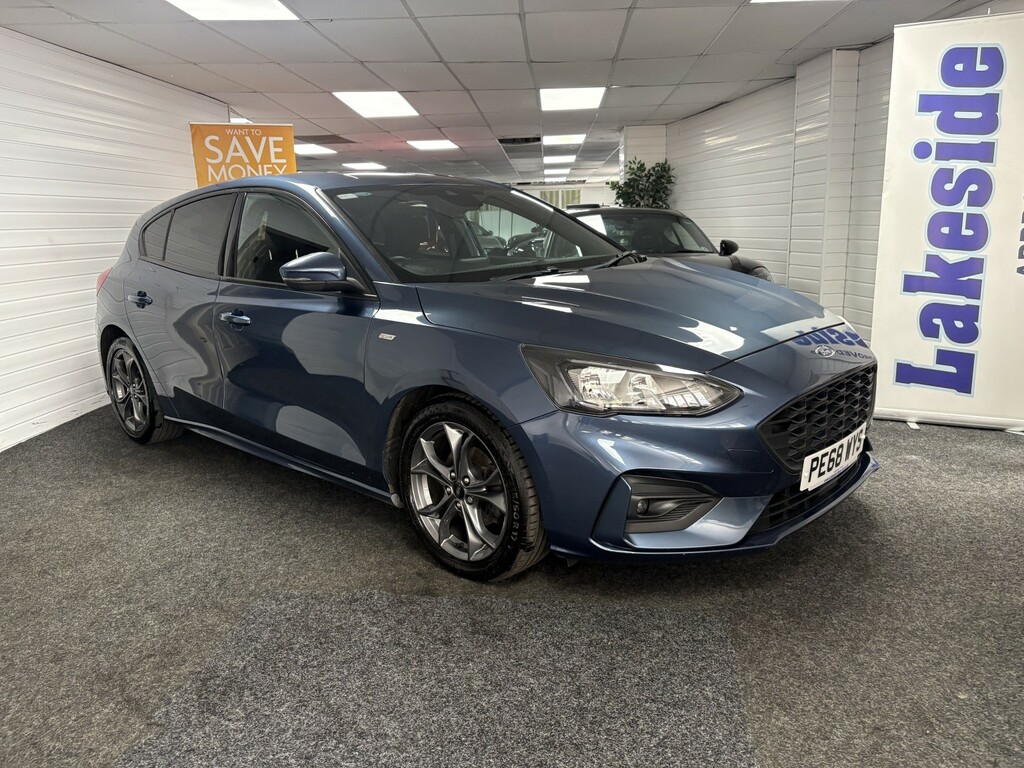 Ford Focus Hatchback 1.0 T Ecoboost St-line PE68WYS Blue