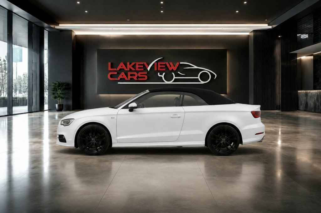 Audi A3 Cabriolet 1.4L S Line White #3