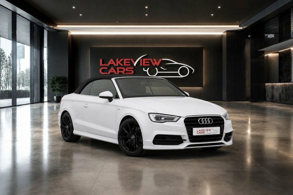 Audi A3 Cabriolet 1.4L S Line White